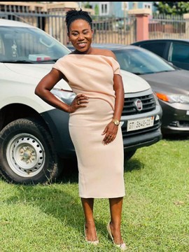 Robe africaine mi-longue pour femme