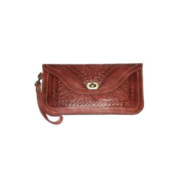 Original brown leather wallet