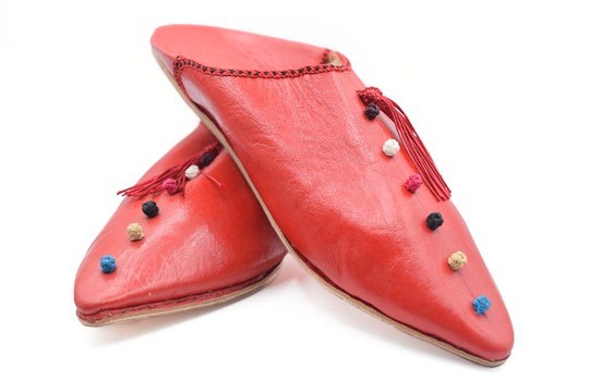 Genuine genuine leather slippers