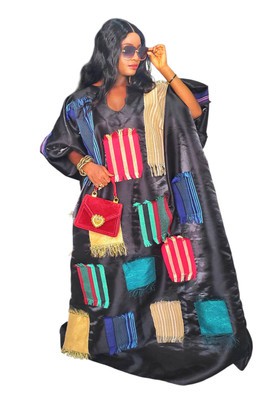 Regal African Woman Exquisite Boubou For Weddings/Special occasions/Plus Size