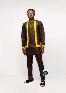 Hommes vêtements africains/hommes haut et bas africains/hommes mariages africains porter/hommes caftan africain porter