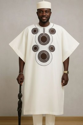 Tenue traditionnelle nigériane