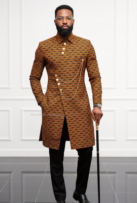 Men's African safari suit