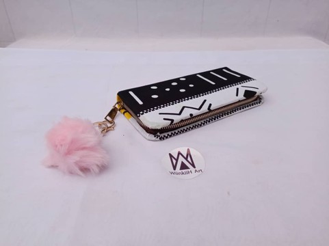 Porte-monnaie en wax