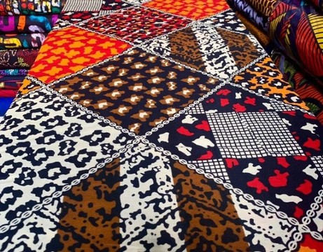 Africa print fabric, Ankara Fabrics (6 yards)