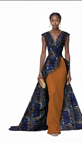Sapphire  Evening Gown