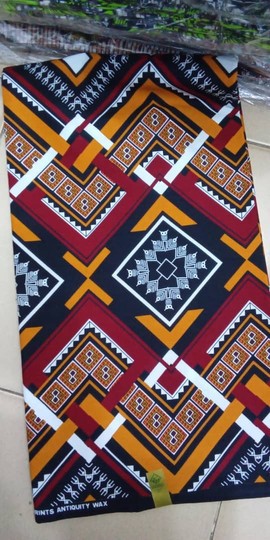 Tissus Wax African Bogolan 6 yards
