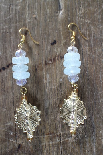 Akan inspired earrings