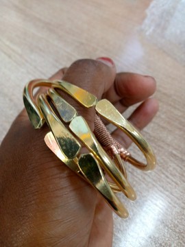 Bracelets africains/ manchettes en laiton/ bracelet africain