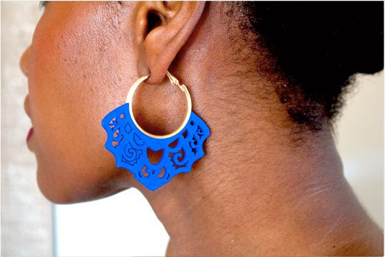 Boucles d'oreilles " BARIOLEE"