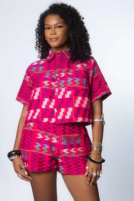 Venus Kente Femme Shirt