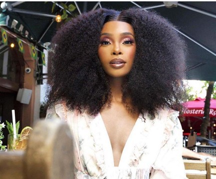 Fire kinky curls human hair