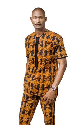 African Print Shirt and pants, Ankara Shirt and Pants, Mens Clothing, Traditional Outfit