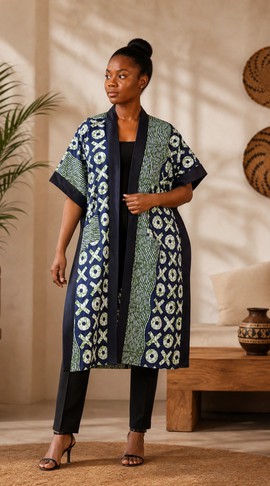 Kimono Wax "Éclat Africain"