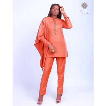 Orange-brown Edjide set