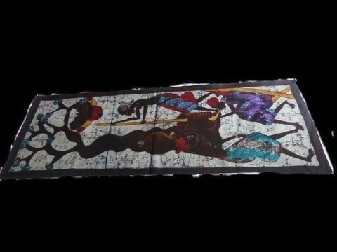 tableau batik seine du village028