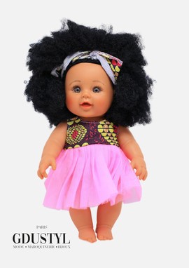 Metisse doll "Linguère Ndaté Yalla Mbodj"
