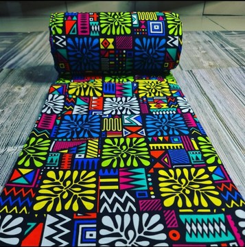 Ebunmi 6yards ankara wax, pure cotton