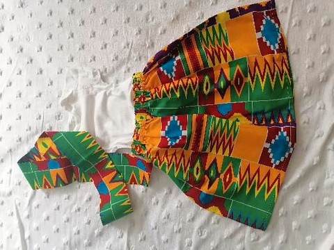 baby skirt and headband