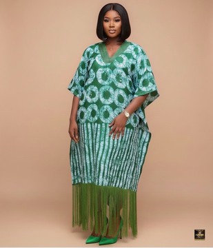 Batife Maxi Batik Kaftan