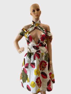 Ankara Infinity Midi  Dress