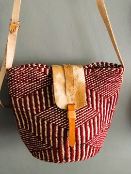 ,African made bag, Kiondo, day out carrier bag/ diaper carrier bag/iPad carrier bag/woollen handbag