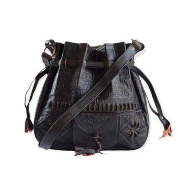 handmade genuine leather shoulder bag