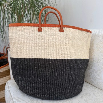 XL 14 inch Sisal handmade basket bag