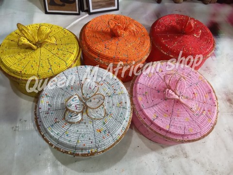 Boîtes à bijoux pour femmes africaines / décoration de la maison / le prix est pour 1 pièce