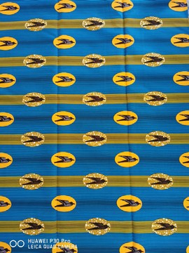 6 YARDS WAX PAGNE WAX AFRICAN FABRIC ANKARA PRINTED FABRIC
