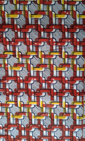 COUPON FABRIC WAX AFRICAN