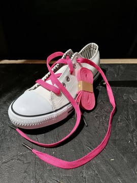 LACES n°KK 80/110/150 cm 31.5/43.3/59 inch Pink Sneakers Tennis Trainers Cool Original Style Look