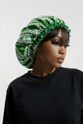Reversible silk beanie / satin nightcap / hair accessories for women