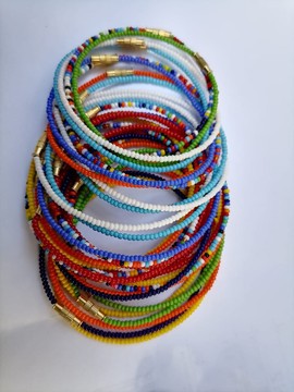 20 African anklets / Women anklets / Anklets / Beaded anklets / Ankle bracelets