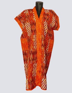 Robe boubou caftan imprimée coton