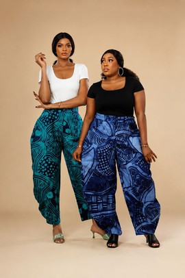 DUNNI BARREL PANTS NYFW