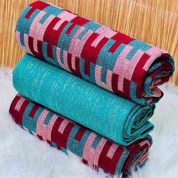 African kente/ Ashanti Bonwire Kente -Hand woven