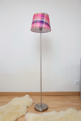 Lampshade lamp or pendant Madras Rose Grand Handmade