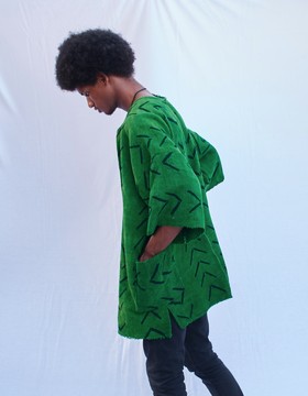 Green Arrow Bogolan Cloak (Pre-Order)