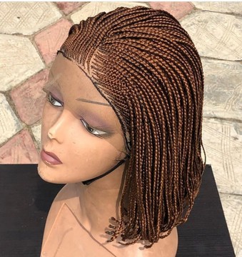 Short Ghana weaving braided wig