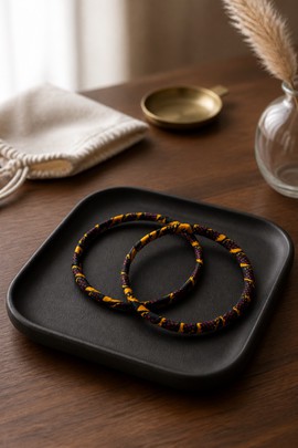 Bracelet en wax artisanal (lot de 2)
