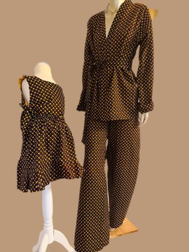 Ensemble fille en Wax