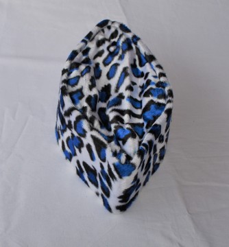 Leopard/Cheetah Print Velvet Cap, Hausa Cap, Igbo Cap, Fulani Hat, African Mens Hat