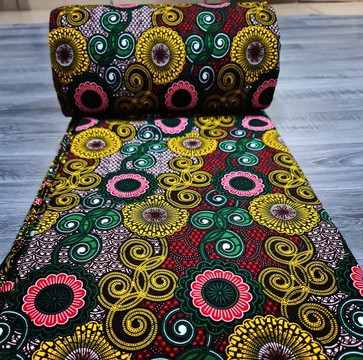 Ankara Wax African Fabric 6 yards/African Fashion/ African fabric/ African dress