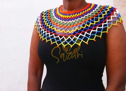 Collier masaï | collier de perles