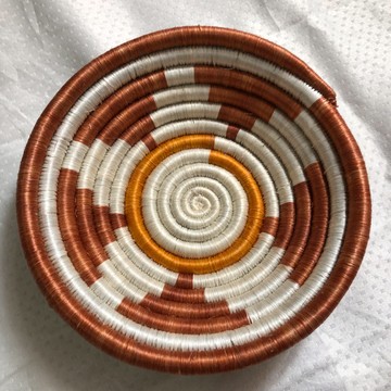 Rwanda wall hanging decor baskets/ fruits decor baskets