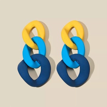 "The links" earrings