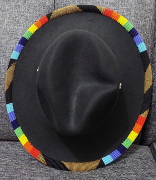 Chapeau Fedora, fedora perlé, chapeau de plage, chapeau d'été