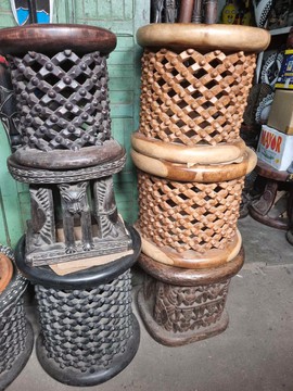 Vente En Gros Tabourets Bamiléké  Africains