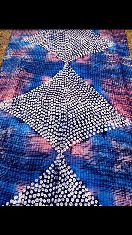 Frikkytee African Batik /Adire fabric